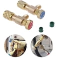 thumbnail image 1 of Filling Coolant Safety Valve Quick Coupler Air Conditioning R410a R22 Connection Adapter, 1 of 5