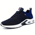 thumbnail image 7 of Men's Stability Road Running Shoes, Lace-Up Low Top Sneakers with Geometric Pattern, Sport Outdoor Footwear with Fabric Upper/Insole, Rubber Sole for All Seasons, 7 of 7