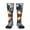 2 Black-2, variant on Women's Knee High Socks Boxing Gloves Outdoor Casual Tube Socks