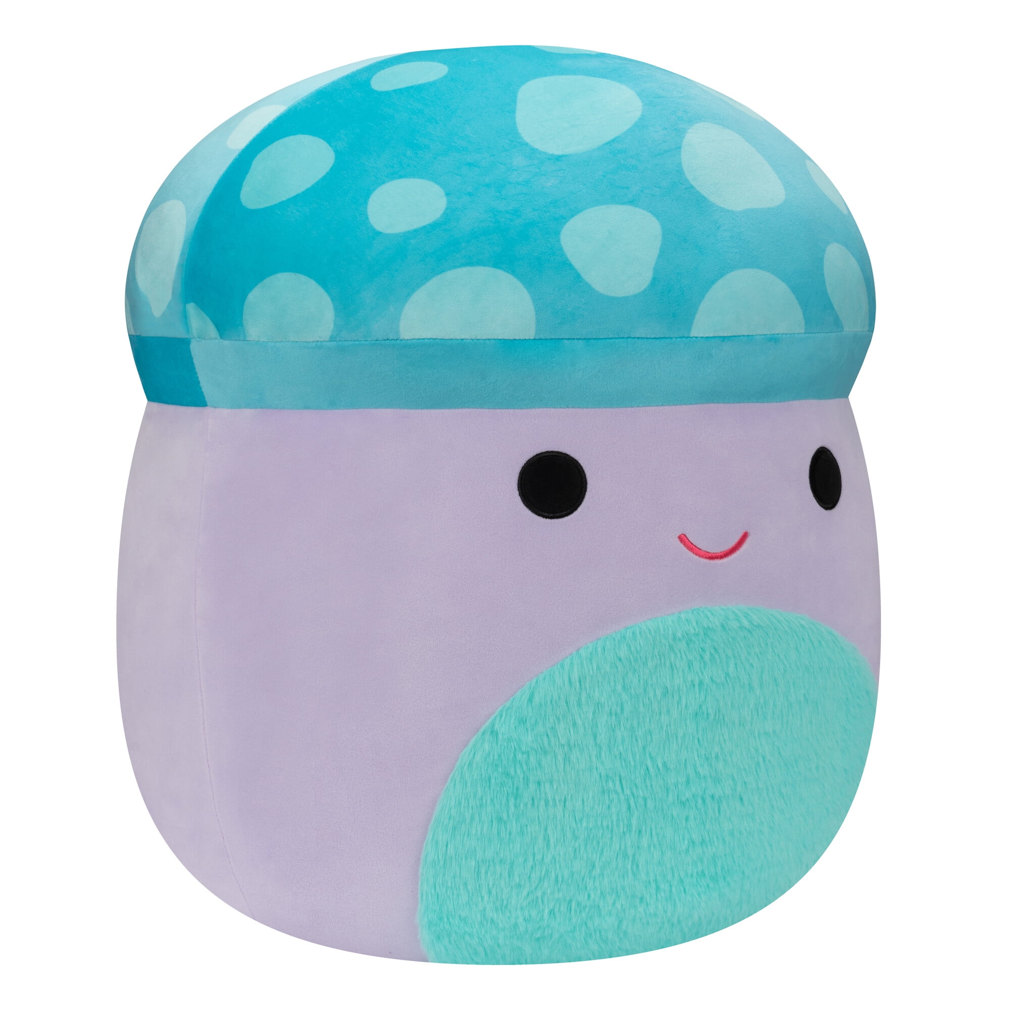 Squishmallows Plush 16 inch Purple and Blue Mushroom - Childs Ultra Soft Stuffed Toy