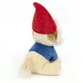 thumbnail image 3 of GUND The World’s Cutest Dog Boo Garden Gnome Stuffed Animal Plush, Red and Blue, 9”, 3 of 4