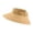 Khaki, variant on HAIJIE UPF 124+ Travel Brim Women's Sun Visor Hats Wide Brim Straw Beach Hat Ponytail Packable Beach Mens Tennis Hats Swimsuit Women Fedora Hats for Summer Fishermen Hat Sunhats for Women Womens Hats