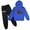 Blue, variant on Kids Long Sleeve Hoodies Set Roblox Pullover Sweatshirt and Sweatpants 2 Piece Tracksuit Hoody Outfits for Boys Girls