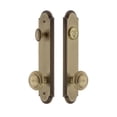 thumbnail image 6 of Grandeur Arc Tall Plate Single Cylinder One Piece Knobset with Circulaire Knob, 6 of 6