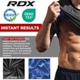 thumbnail image 3 of RDX Men's Sauna Shirt Heat Trapping Sweat Suit - REACH OEKO TEX 100 Certified T-Shirt - Gym Workout Fitness Tank Top Trimmer, 3 of 6
