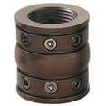 thumbnail image 3 of Kichler 337007 2" Decorative Ceiling Fan Downrod Coupler, 3 of 3