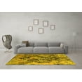 thumbnail image 3 of Ahgly Company Indoor Rectangle Oriental Yellow Industrial Area Rugs, 2' x 5', 3 of 4