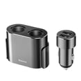 thumbnail image 1 of Kuymtek Divisor Enchufe para Encendedor Coche Carga Rápida 5V/3.1A 2 USB (negro), 1 of 9