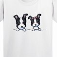 thumbnail image 4 of Inktastic Boston Terriers (dark Apparel) Youth T-Shirt, 4 of 5