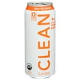 thumbnail image 2 of Clean Cause Organic Zero Calorie Orange Ginger Sparkling Yerba Mate, 16 Fluid Ounce -- 12 per Case., 2 of 6