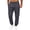 Dark Gray #33, variant on WULMLEO Men's Tapered Jogger Sweatpants Drawstring Waist with Pockets Cotton Athletic Lounge Pants Navy 2XL