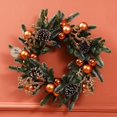 thumbnail image 3 of Christmas Decoration Christmas Tree Wreath Rattan Horn Door Wall Hanging Hotel Shopping Mall Scene Arrangement Pendant, 3 of 5