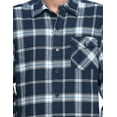 thumbnail image 5 of Ashford & Brooks Mens Flannel Button Down Plaid Long Sleeve Casual Shirt, 5 of 5