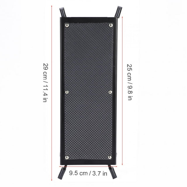 Guitar Foot Stool, 4 Positions Adjustable Anti Slip Folding Guitar Foot Rest Pedal Stand for Guitar Player