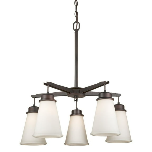 2699-05-32-Forte Lighting-Ursa - 5 Light Chandelier-24.75 Inches Tall and 26 Inches Wide     -Traditional Installation