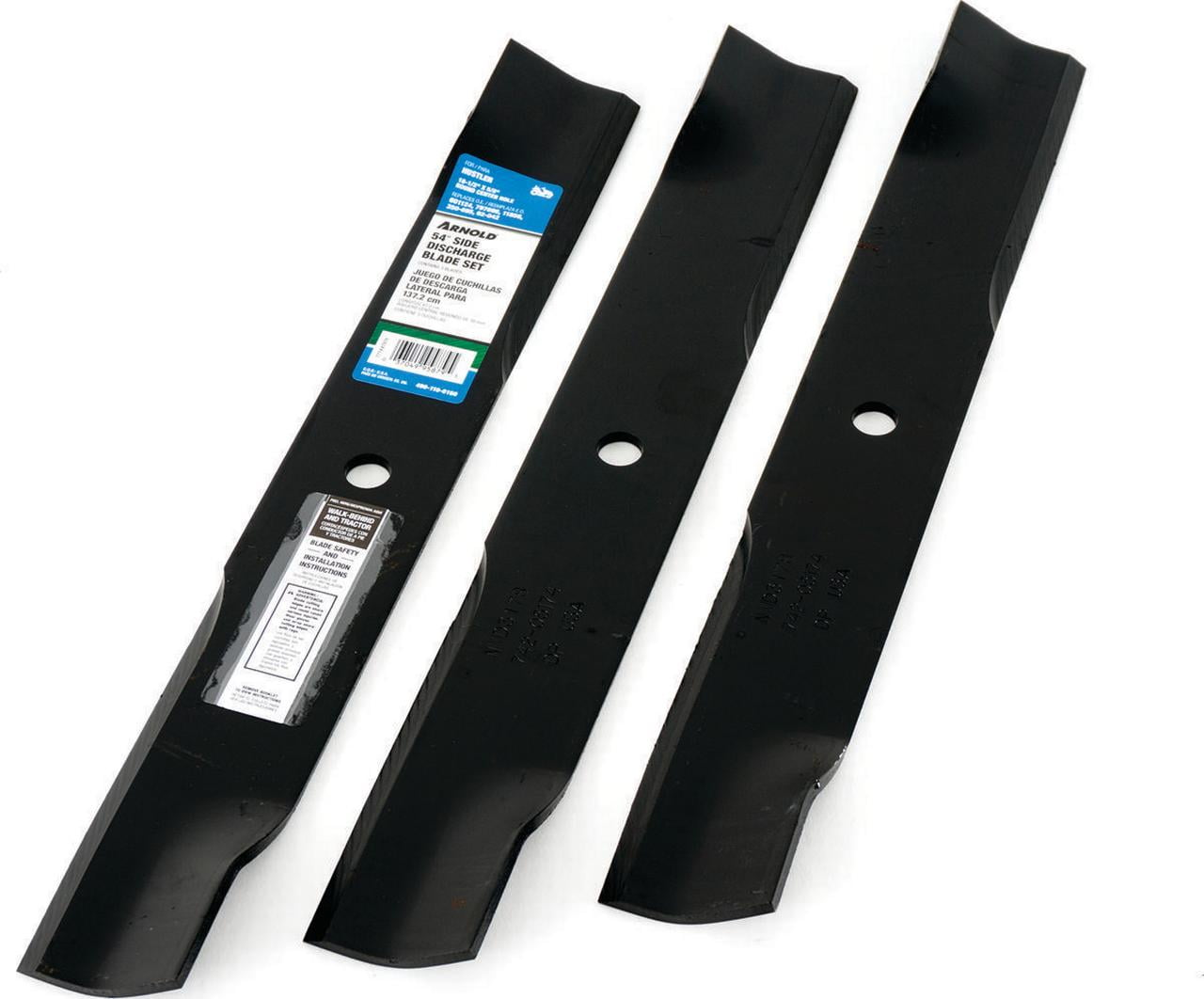 (3) Excel Replacement Lawn Mower Blades 601124 797696 Hustler