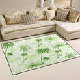 thumbnail image 2 of Hawaiian Palm Trees Area Rugs Colorful Large Non-Slip Floor Mat Decorative Carpets Doormat for Kitchen Living Dining Dorm Playing Room Bedroom 60 x 39inch, 2 of 7