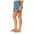 thumbnail image 4 of Briggs Ladies' Linen Blend Pull-On Short Size: XL, Color: Navy Print, 4 of 4