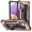 Rose Gold, variant on Samsung Galaxy A32 5G Case (NOT FOR 4G), Rosebono Hybrid Slim Colorful Armor Shockproof Impact Resistant Protective Cover Case With Kickstand For Samsung Galaxy A32 5G (Purple)