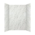 thumbnail image 4 of Subway Tile PVC Glue-up Tub and Shower Wall Panels Surround in Marble (96 Sq.ft) - 1 Piece, 4 of 5