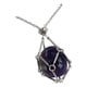 thumbnail image 1 of Collar con colgante de piedra, adorno de decoración de joyería de moda, en alambre para la fiesta de San Valentín Aniversario Púrpura Salvador Collar colgante, 1 of 9