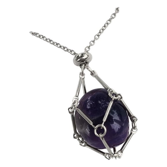 Stone Pendant Necklace Ornament Delicate Decoration Fashion Jewelry Wire Wrapped