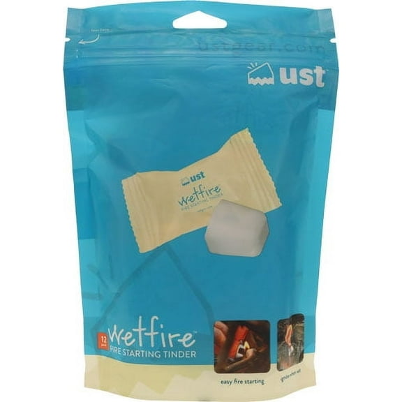Ust Wetfire Tinder 12-pack * - Individually Packed Cubes