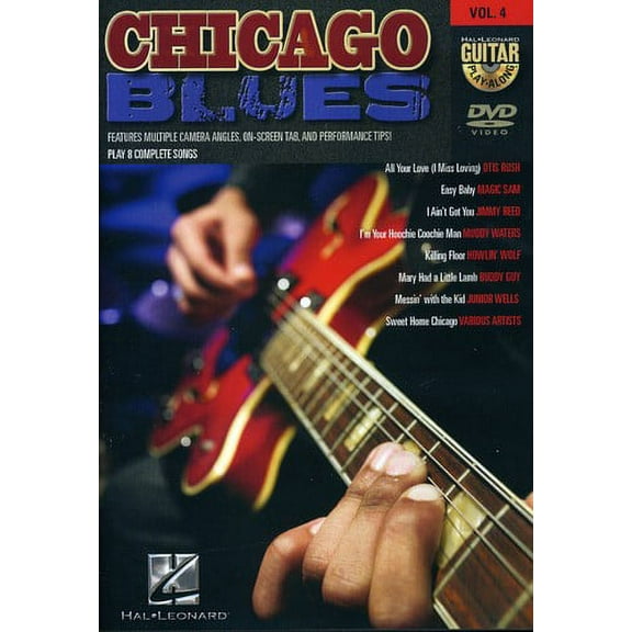 Guitar Play Along: Chicago Blues 4 (DVD), Hal Leonard, Special Interests