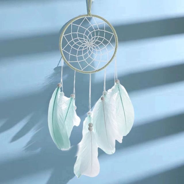 Riforla Home Decoration Girly Room Pendant Night Light Hand Woven Cute Hangs D 45cm