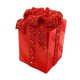 thumbnail image 4 of Estatua decorativa de resina en forma de caja, figura en miniatura, decoración para sala de estar Rojo, 4 of 9