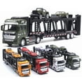 thumbnail image 2 of 1 48 Car Toy Pull Back Drive Eye-Catching Detailed Alloy Transport Car Toy for Adults, 2 of 8