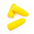 thumbnail image 5 of Soft Latex Squeaky Dog Toy Corn Shape Durable Chew Toy, Denbek Interactive Squeaky & Chew Dog Toy, Cone Shape, Yellow, for Aggressive Biting Dogs, 5 of 9