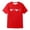 A-Watermelon Red192, variant on JAJAHO Girls Short Sleeve T Shirts Kids Summer Top Crewneck Tees 2-13 Years Loose Fit Sweet Heart Graphic Soft Tops
