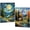 Nature, variant on Mosaflare Diamond Art Painting Kits,2-Pack Love Beach Craft Kits,Full Round Drill,Home Wall and Relaxing 12"×16"