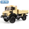 thumbnail image 3 of Bloques de construcción de vehículos todoterreno para niños, modelo de camión, jeep, todoterreno, ciudad técnica, MOC, Monster Trucks, juguetes de bloques para niños, 3 of 5