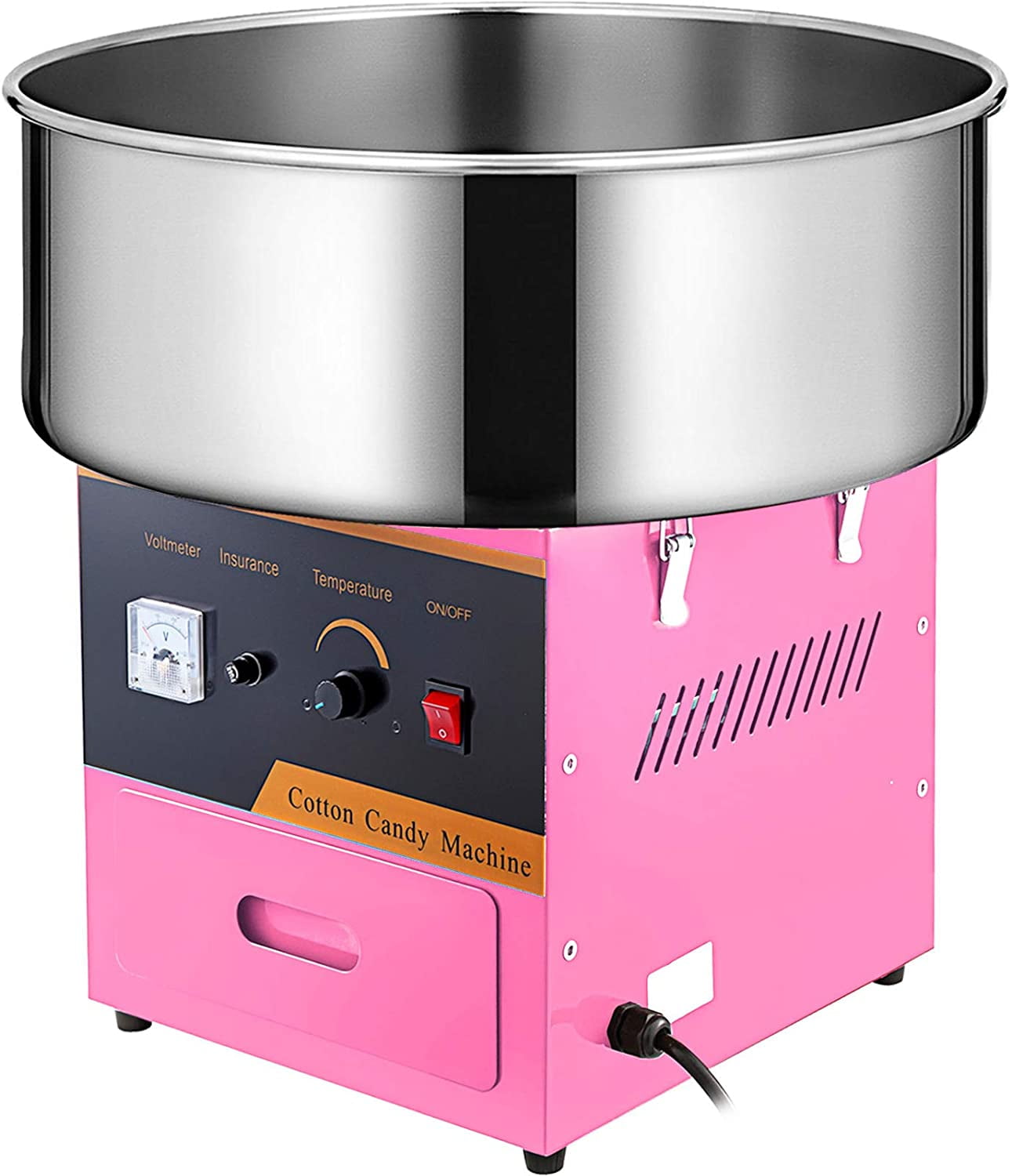 VEVOR Commercial Cotton Candy Machine 20.5 inch Electric Cotton Candy