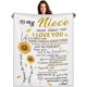 thumbnail image 1 of LHSHID Goddaughter Gifts from Godmother Godfather to My Goddaughter Blanket Throw Christmas Birthday Christian Gifts for Goddaughter from Godmother 40x50in, 1 of 6