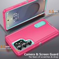 thumbnail image 2 of Funda BahaHoues para Samsung Galaxy S25 Ultra rosa/azul, 2 of 8