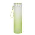 thumbnail image 1 of Botella de vidrio para agua con tapa tipo rosca y correa de silicón., 1 of 1