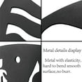 thumbnail image 4 of 1set Tree of Life Metal Wall Art Decor Rustic Sign Black Wall Sculptures Decorative Hanging Ornament Iron, 4 of 7