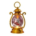 thumbnail image 3 of Tyidzon Christmas Snow Globes Indoor Santa Claus Christmas Tree Snow Globes Lantern, Small Oil Lamps Tabletop Decorations, Snowglobe for Christmas Decorations, 3 of 3