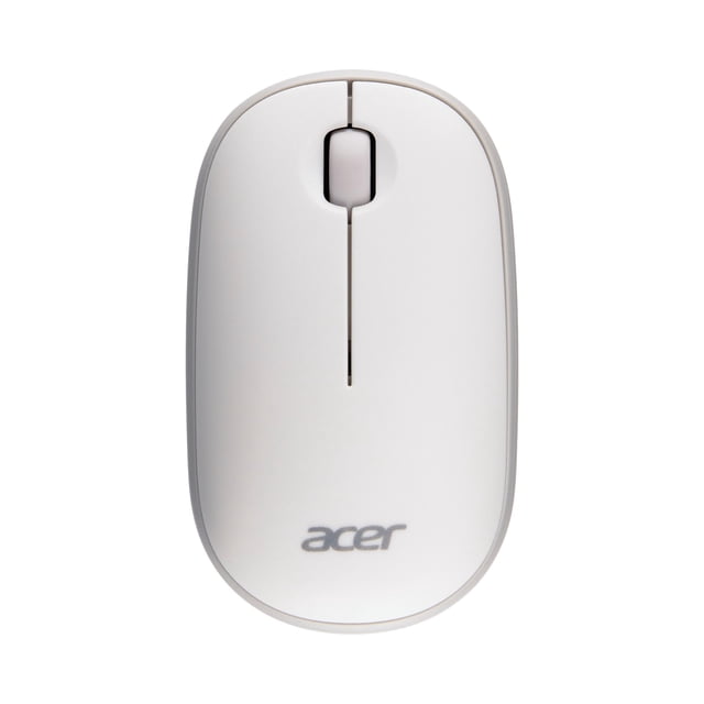 Mouse Inalámbrico Acer Slim 2.4G USB-A 1600 DPI Blanco