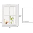 thumbnail image 2 of XUCP-Rustic White Small Window Pane Mirror 11 X 16 Inch, Wall Hanging Distressed Finish Bedroom Decor, Wooden Frame Mirror for Entryway Kitchen, Farmhouse Window Mirror for Living Room Bathroom, 2 of 4