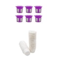 thumbnail image 1 of 6 x Vasos Desechables 100 Unidades De Papel Desechable Para K550 / K560 Sin Bpa Gloria Papel de café desechable, 1 of 9