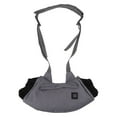 thumbnail image 2 of Hand Warmer Muff, Double Side Fast Heating Waterproof Quilted Cotton 3 Gears Heated Hand Muff USB Interface  For Mountaineering Grey, 2 of 8