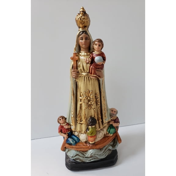 8" Our Lady of Charity. Made in Colombia
