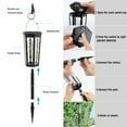 thumbnail image 6 of Pack of 4 Solar Pathway Lights, Outdoor Waterproof Solar Torches Dusk to Dawn Auto On/Off Landscape Solar Torches Lights for Garden Patio Yard, 6 of 11