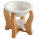 thumbnail image 1 of 1 set of Essential Oil Burner Scented Bamboo Stand Wax Melt Warmer Tealight Candle Holder, 1 of 2