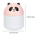 thumbnail image 3 of pdqouc Cute Humidifier for Household 250ml/5.28oz Water Tank Bear Silent Humidifier with Spray Timing & USB Night Light for Desktop Plant House Bedroom Lights Decor, 3 of 5