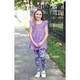 thumbnail image 3 of Millie Loves Lily Girls Purple & Periwinkle Tops and Leggings Set,Big Girls, Size 10 (4-PCS), 3 of 8